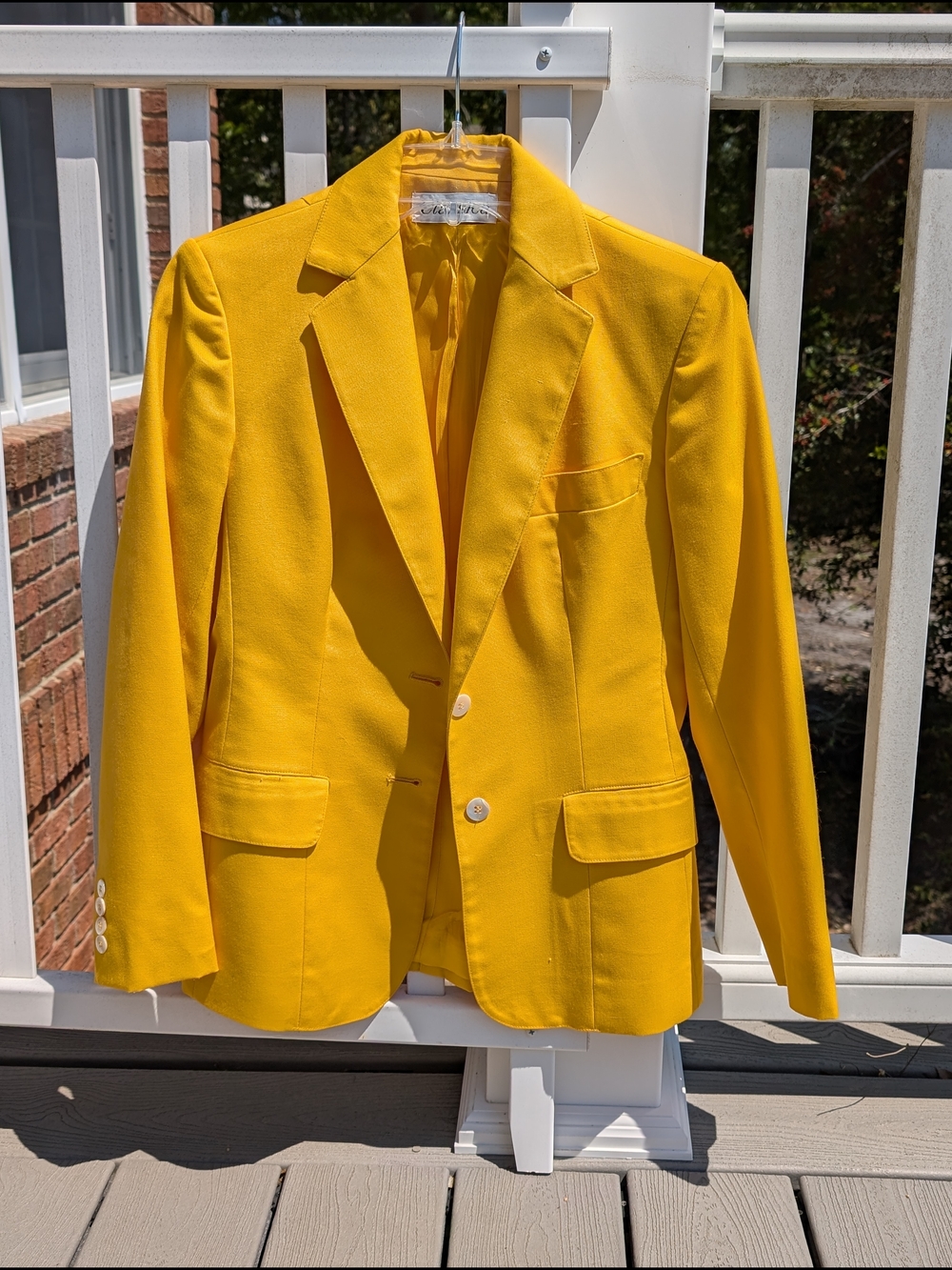 Fabulous Sunny Yellow Classica Blazer Fit 2-4